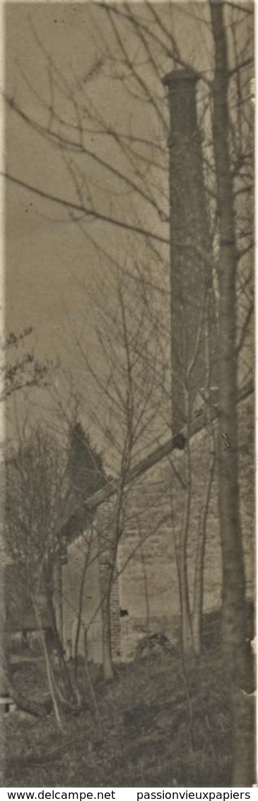 CARTE PHOTO ALLEMANDE BETHENIVILLE  1916 SUIPPE Et USINE - Autres & Non Classés