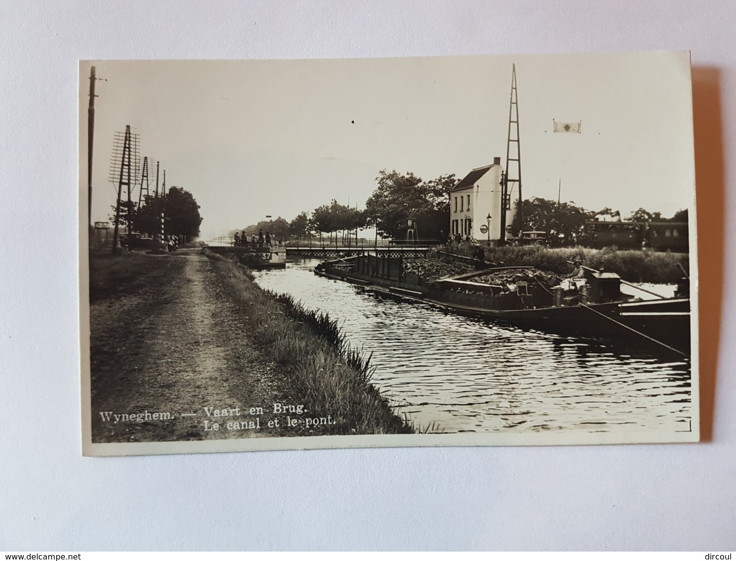 41575 -  Wijnegem  Wyneghem  Vaart En Brug -  Péniche - Wijnegem