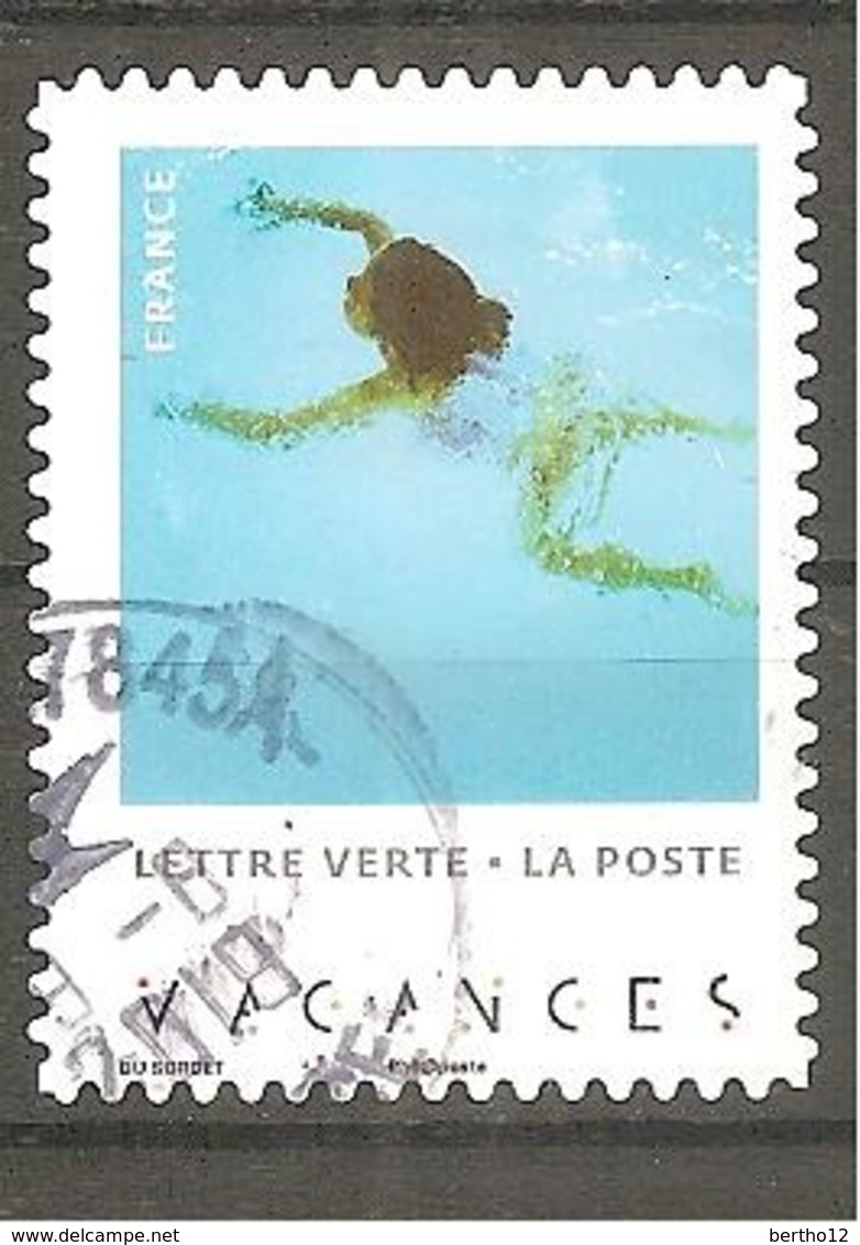 FRANCE 2019 Y T N ° 1??? Oblitéré CACHET ROND Vacances - Used Stamps