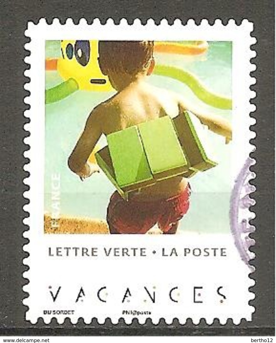 FRANCE 2019 Y T N ° 1??? Oblitéré CACHET ROND Vacances - Used Stamps