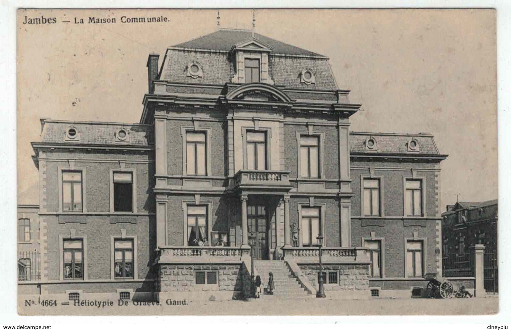 Namur - Jambes - Maison Communale - Ed. De Graeve N°4664 - Namur