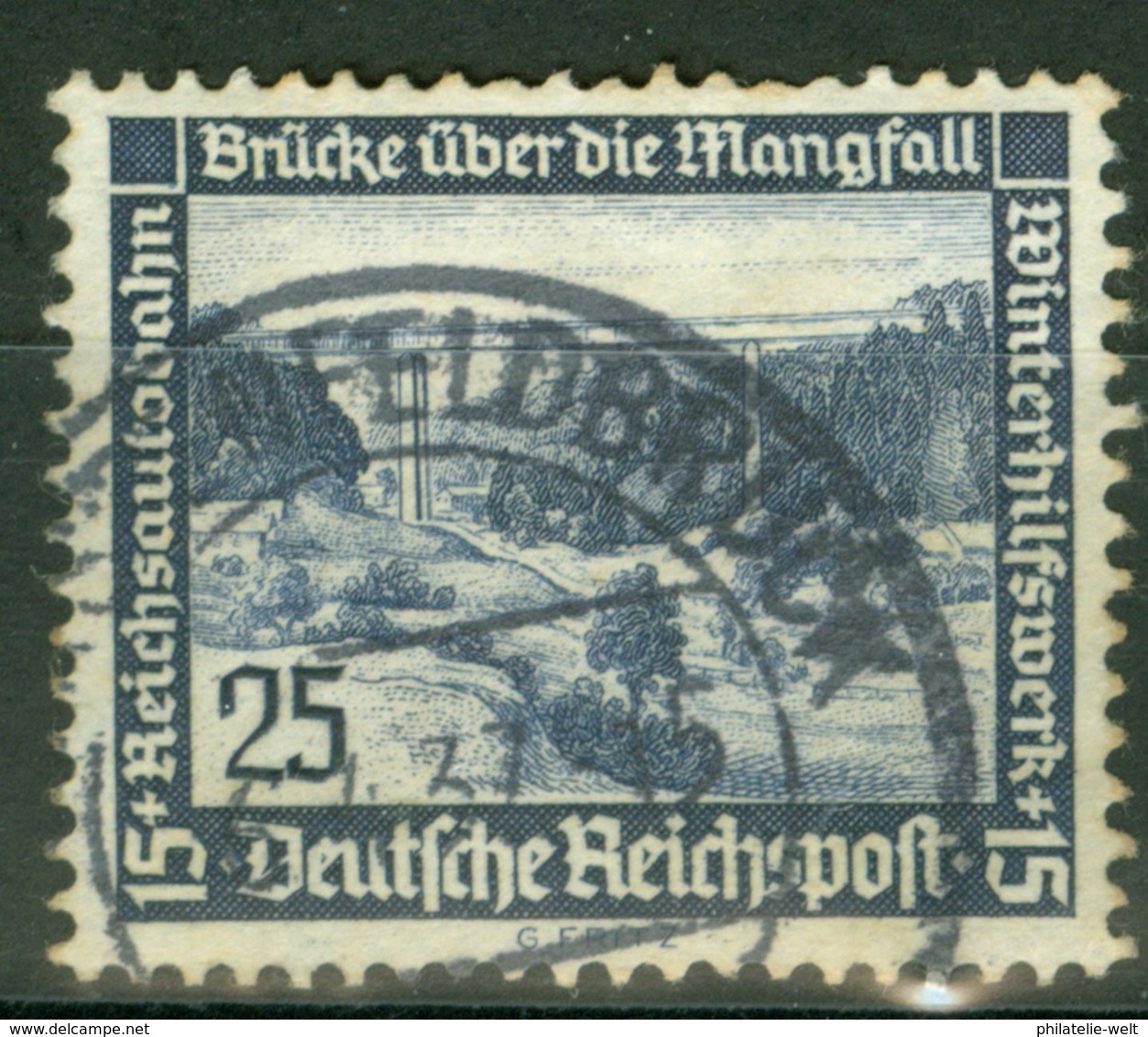 Deutsches Reich 641 O - Gebraucht