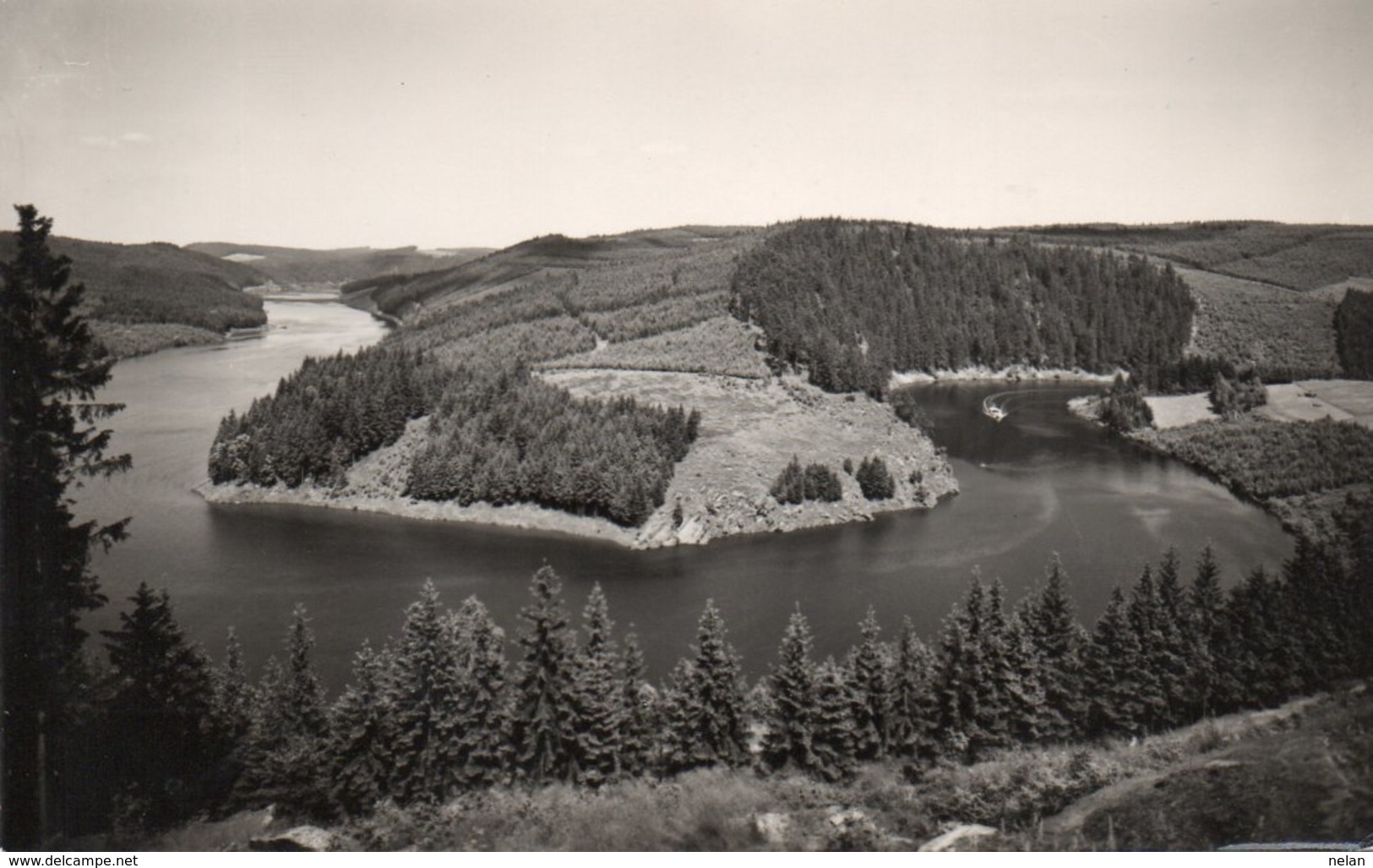 AM STAUSEE DER BLEILOCH-SAALETALSPERRE-SAALEBLICK BEI LEMNITZHAMMER-NON VIAGGIATA-REAL PHOTO - Lobenstein