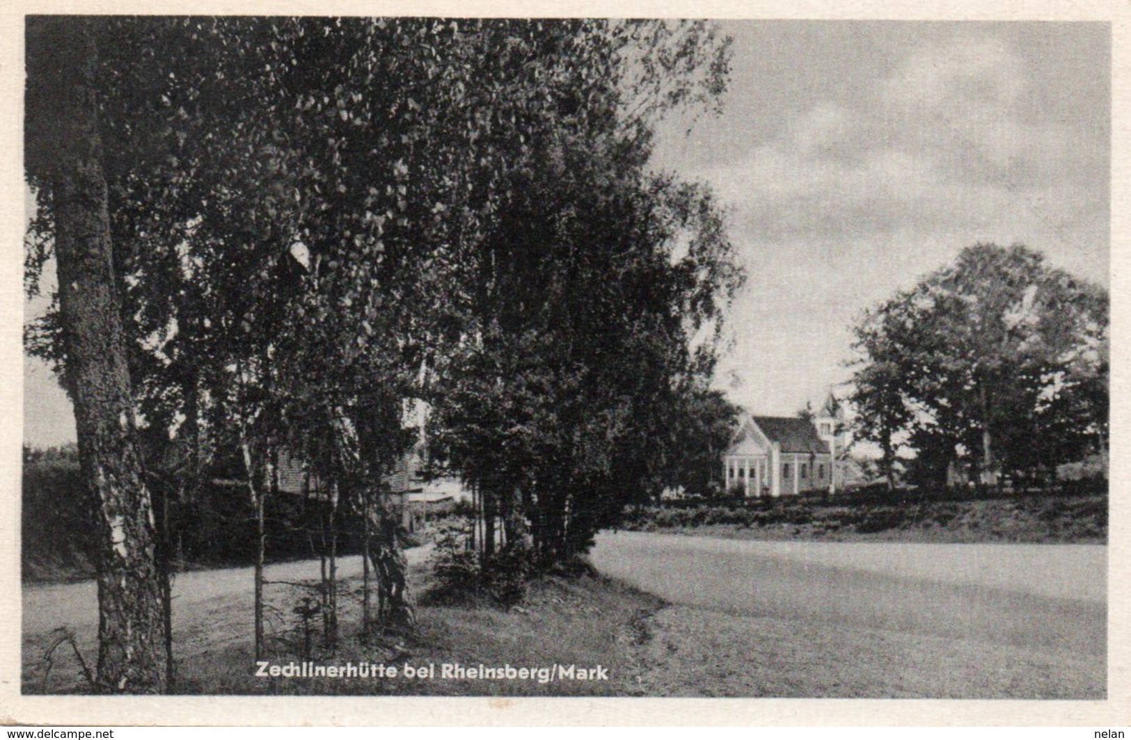 ZECHLINERHUTTE BEI RHEINSBERG-MARK-NON VIAGGIATA - Rheinsberg