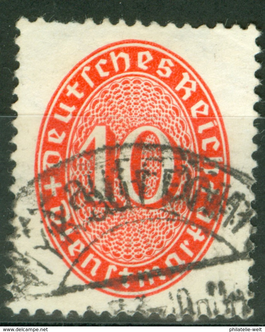 Deutsches Reich Dienst 123 O - Dienstmarken