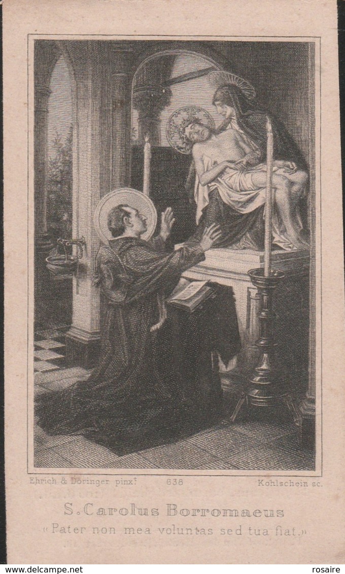 Petrus Joannes Van Looveren-ontvanger Burgelijke Akten-loenhout 1840-antwerpen 1904-dikkere Zwarte Rand Aanwezig - Images Religieuses