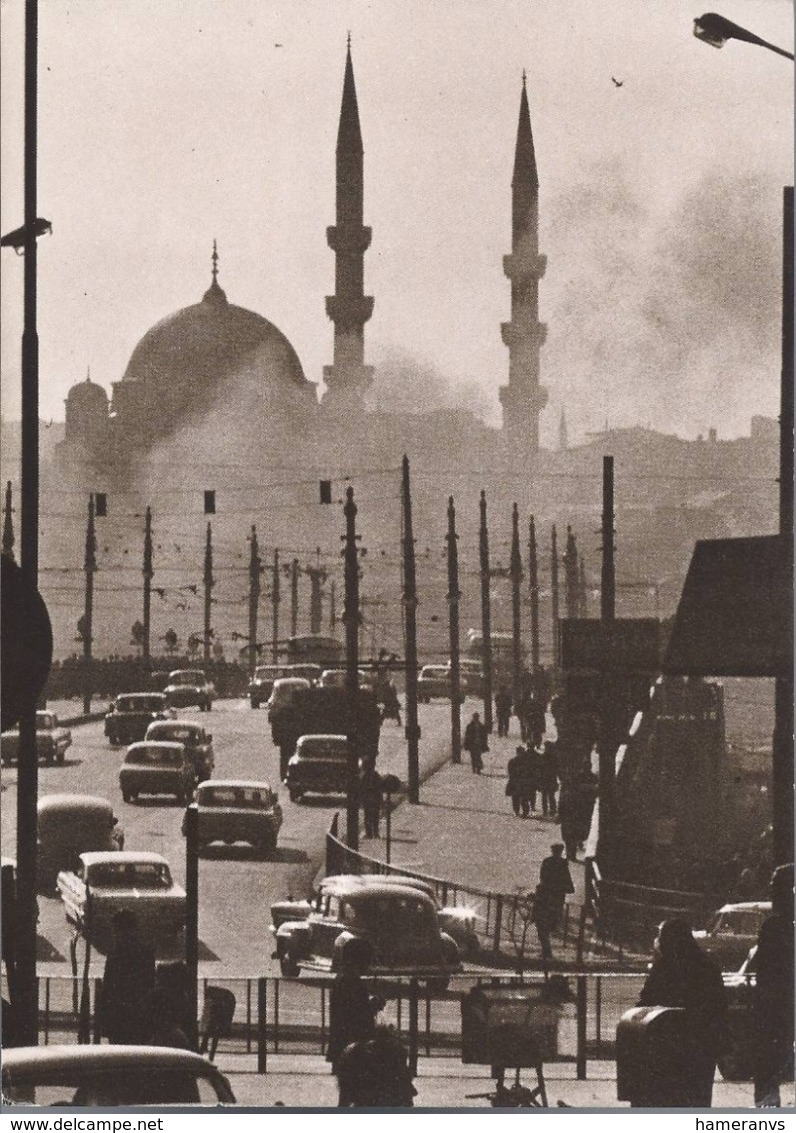 Istanbul - Yeni Cami Ve Galata Koprusu - Yeni Mosque - H5521 - Turchia