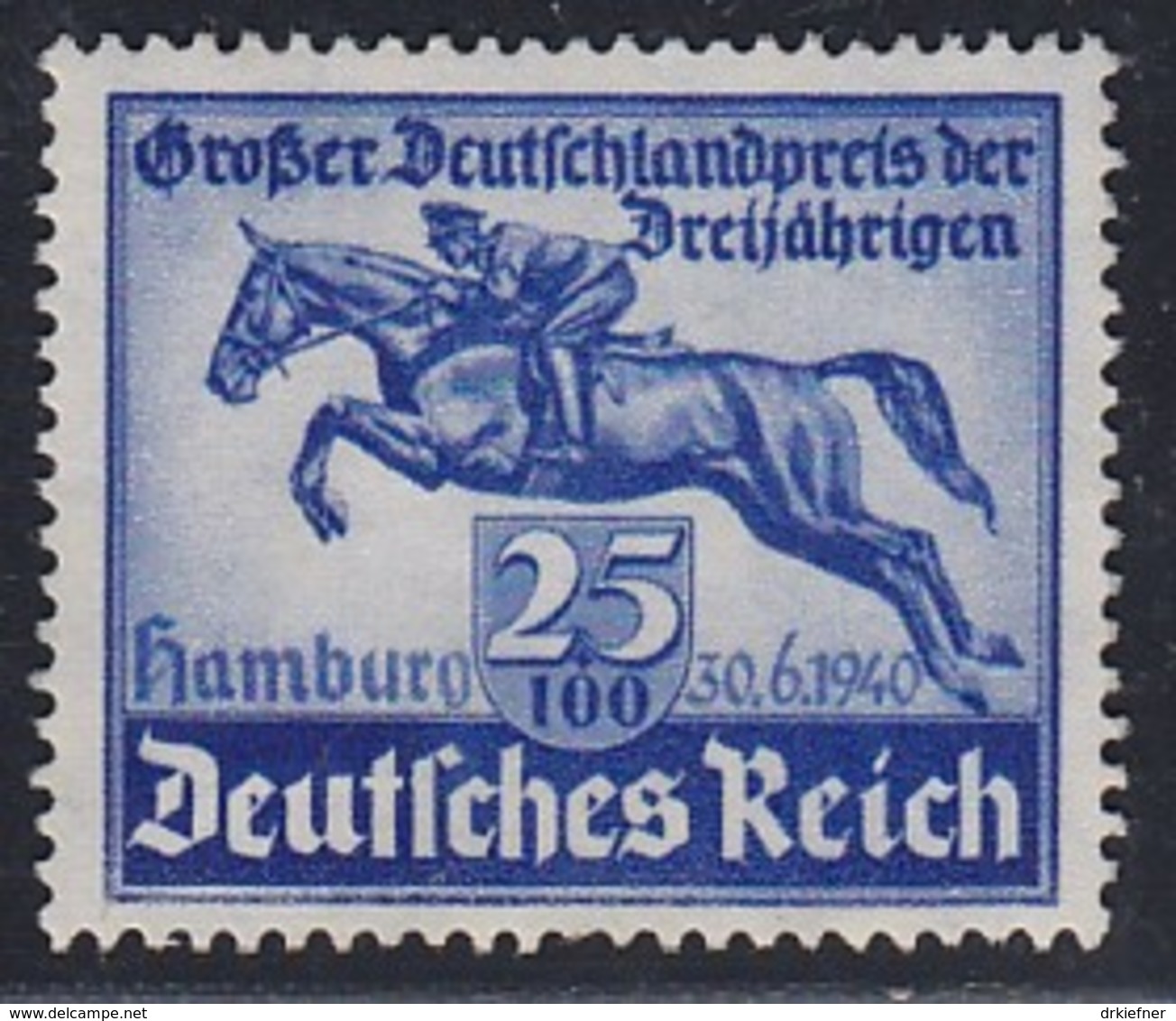 DR  746, Postfrisch **, Deutsches Derby 1940 - Ongebruikt