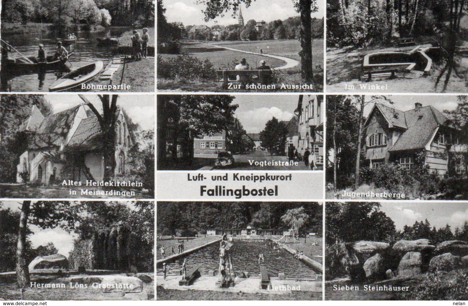 LUFT-UND KNEIPPKURORT-FALLINGBOSTEL-NON VIAGGIATA - Fallingbostel