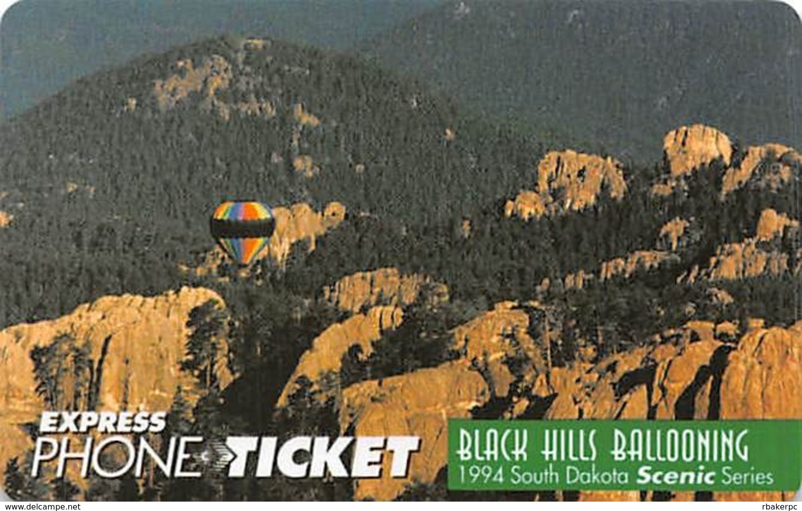 Black Hills USA / Express Phone Ticket - Landscapes