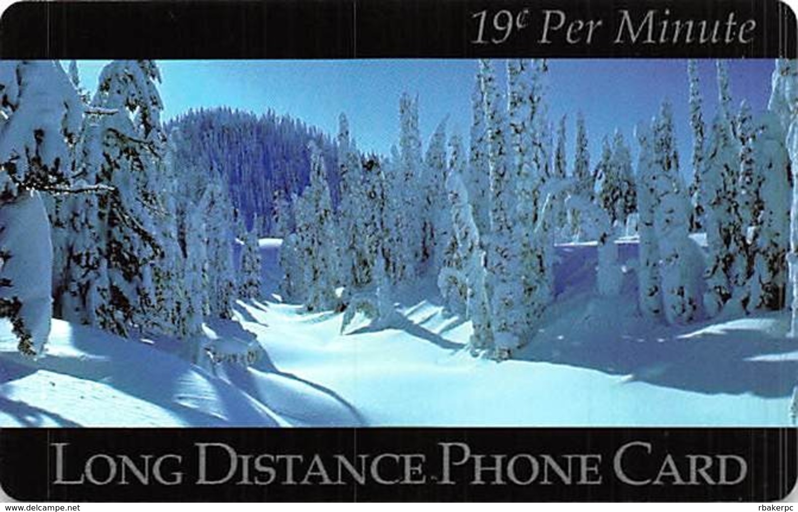 Long Distance Phone Card - Landschappen