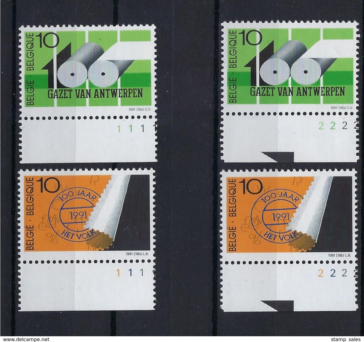 N°2435/2436 (pltn°set) MNH ** POSTFRIS ZONDER SCHARNIER SUPERBE - 1991-2000