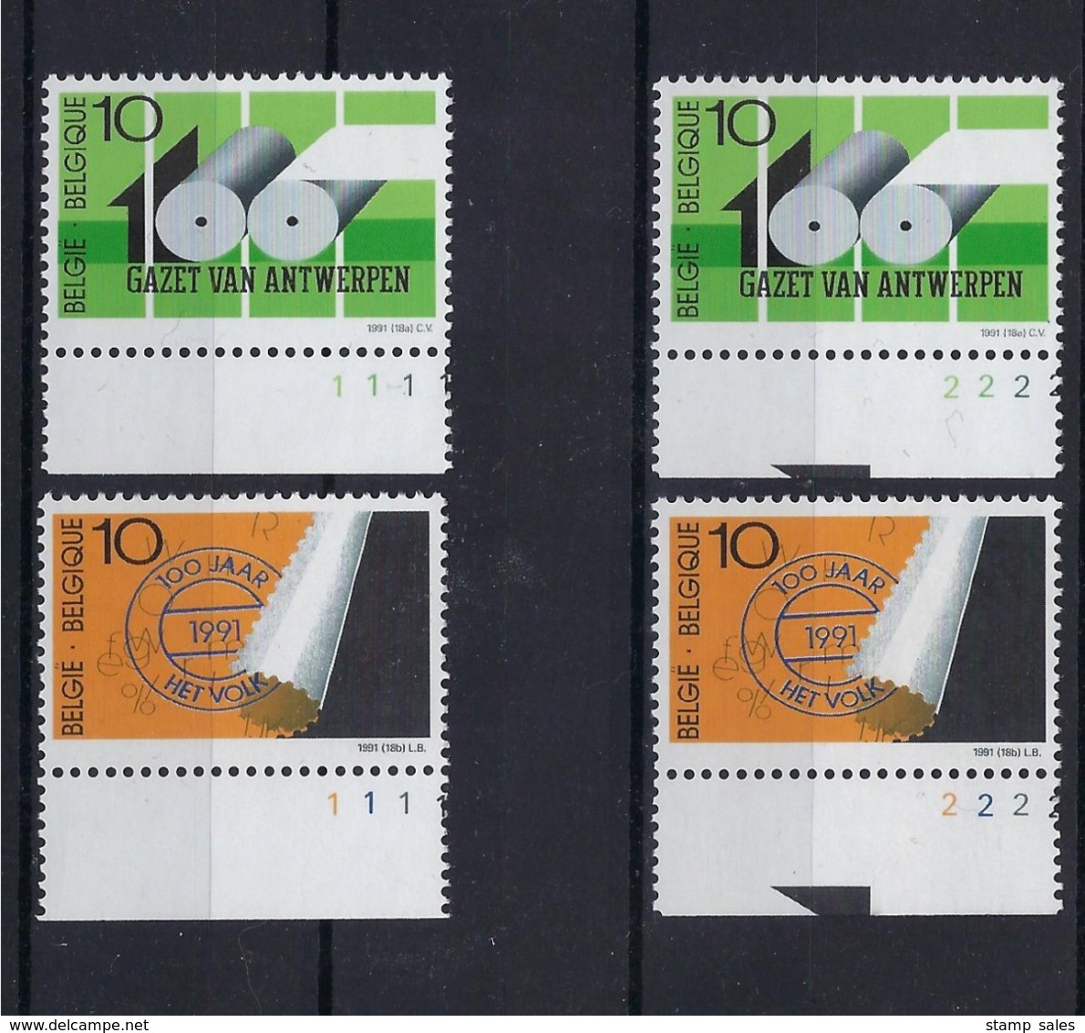 N°2435/2436 (pltn°set) MNH ** POSTFRIS ZONDER SCHARNIER SUPERBE - 1991-2000