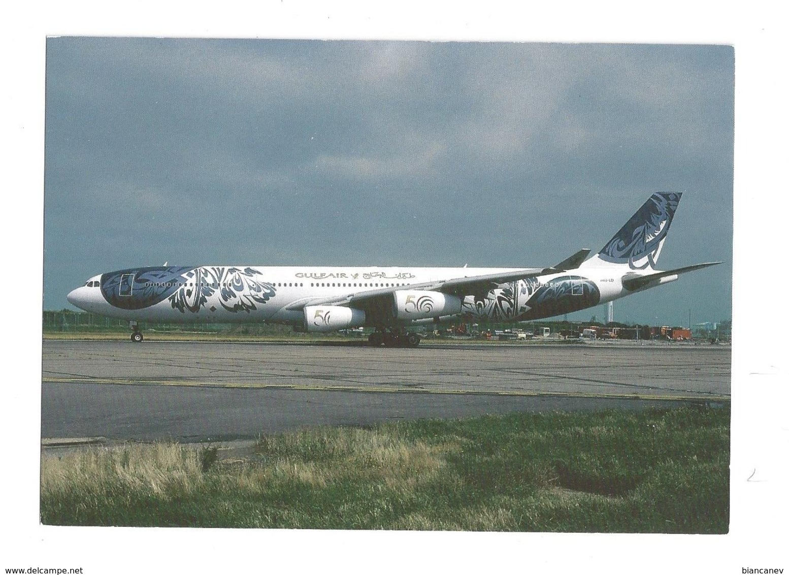 CARTOLINA AIRBUS A340-312 - 1 - 1946-....: Era Moderna