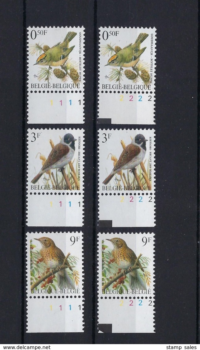 N°2424/2426 (pltn°set) MNH ** POSTFRIS ZONDER SCHARNIER SUPERBE - 1991-2000