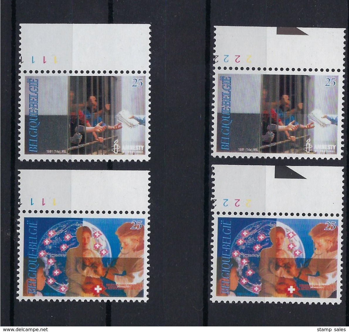 N°2422/2423 (pltn°set) MNH ** POSTFRIS ZONDER SCHARNIER SUPERBE - 1991-2000