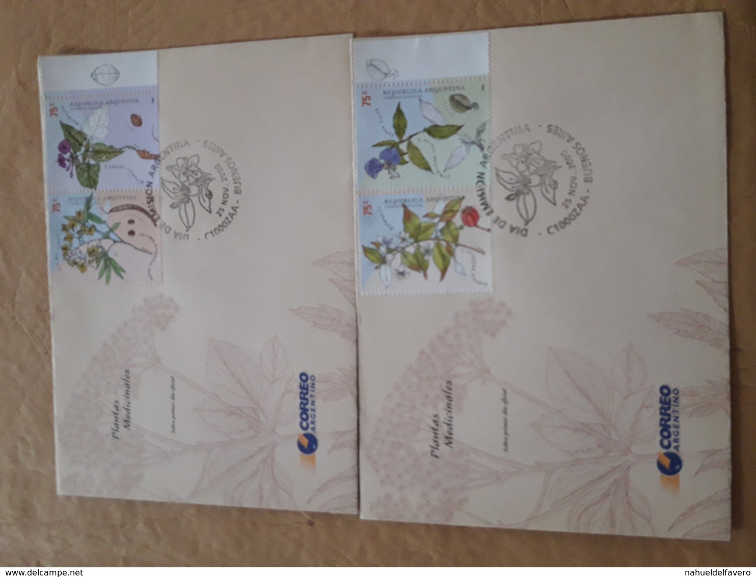 Argentine FDC, Plantes - FDC