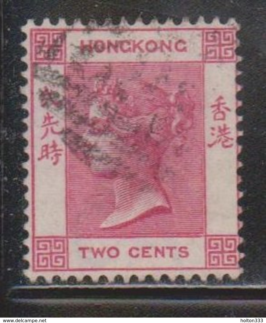 HONG KONG Scott # 36b Used - Queen Victoria - Used Stamps