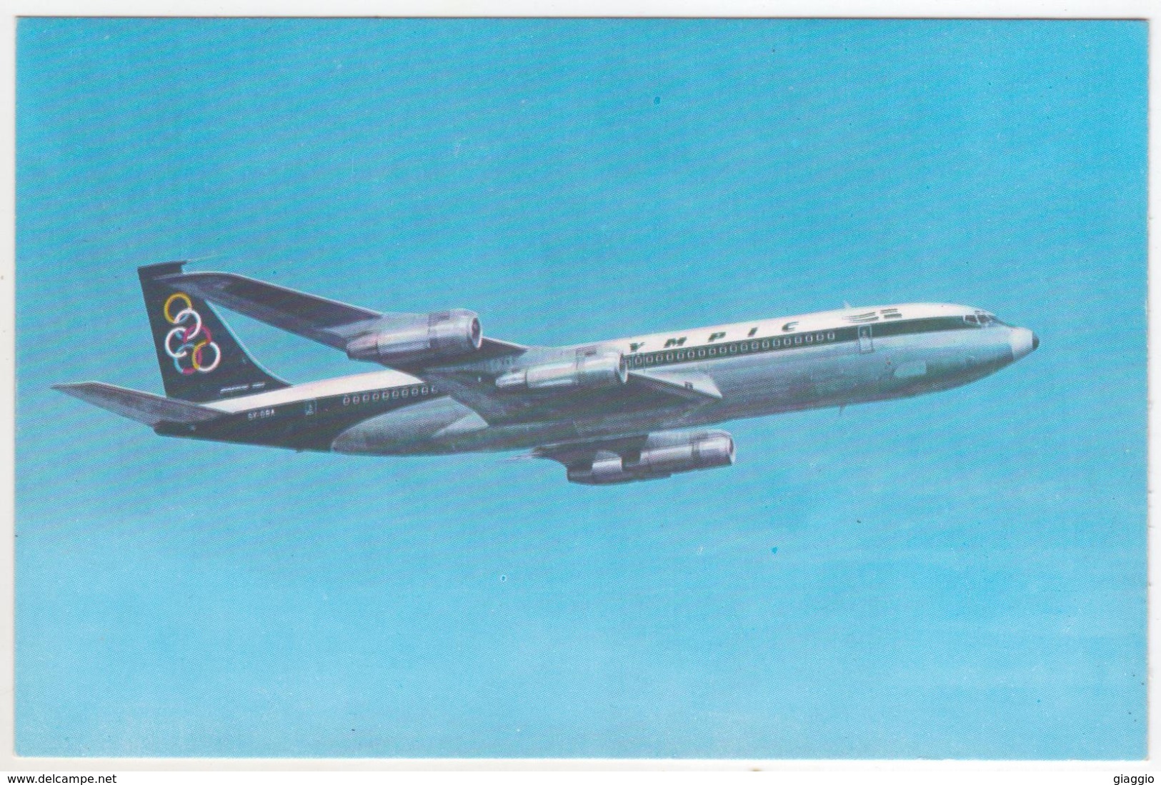 °°° 14028 - OLYMPIC AIRWAYS - BOEING 707-320 °°° - 1946-....: Era Moderna