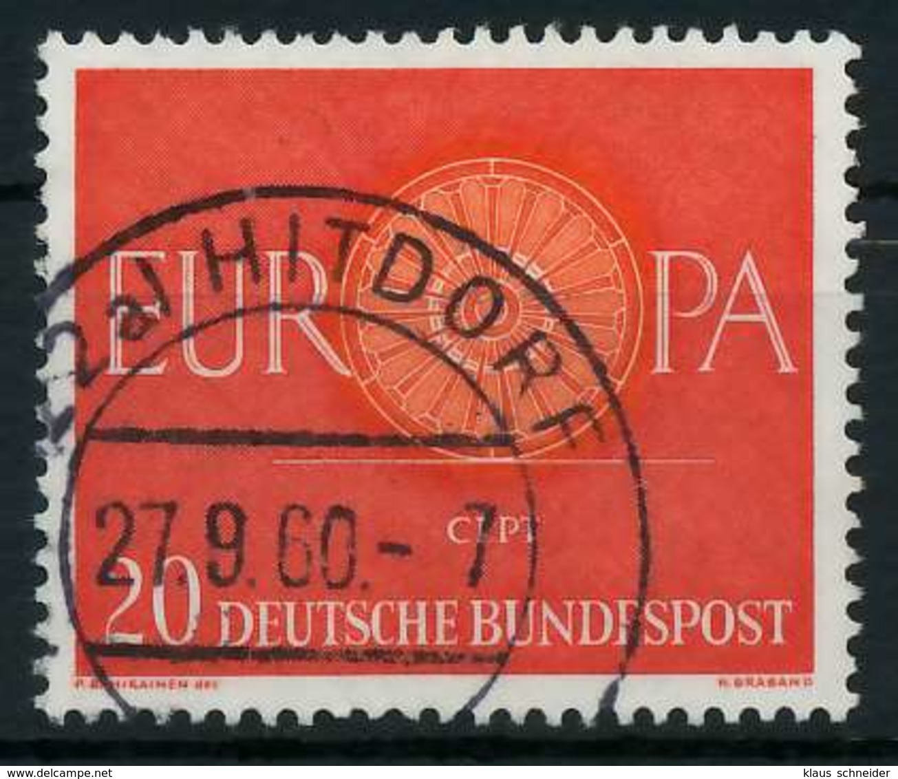 BRD BUND 1960 Nr 338 Gestempelt X9A2C66 - Gebraucht