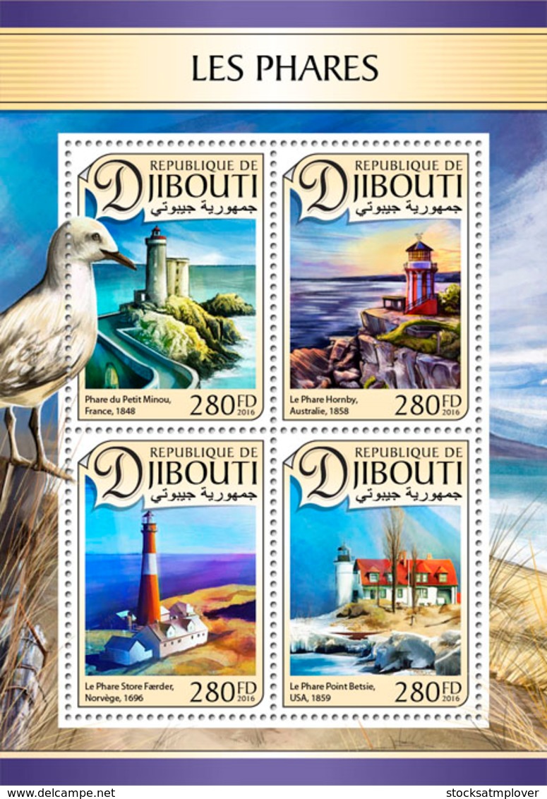 Djibouti 2016 Lighthouses - Djibouti (1977-...)