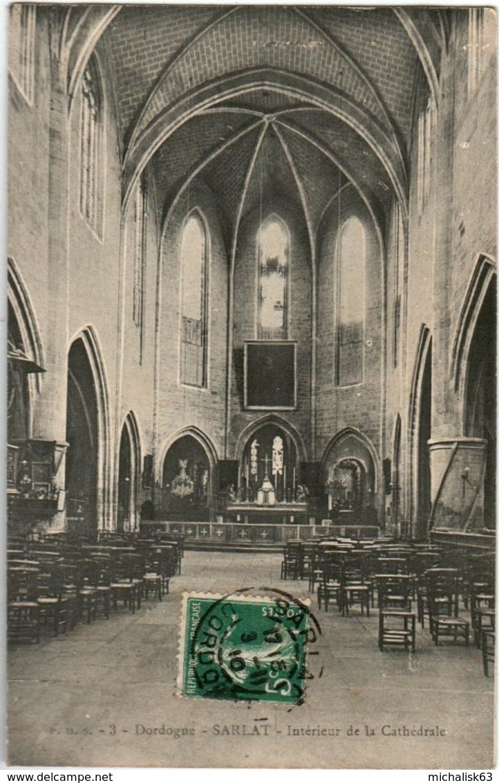 51gs 544 CPA - SARLAT - INTERIEUR DE LA CATHEDRALE - Sarlat La Caneda