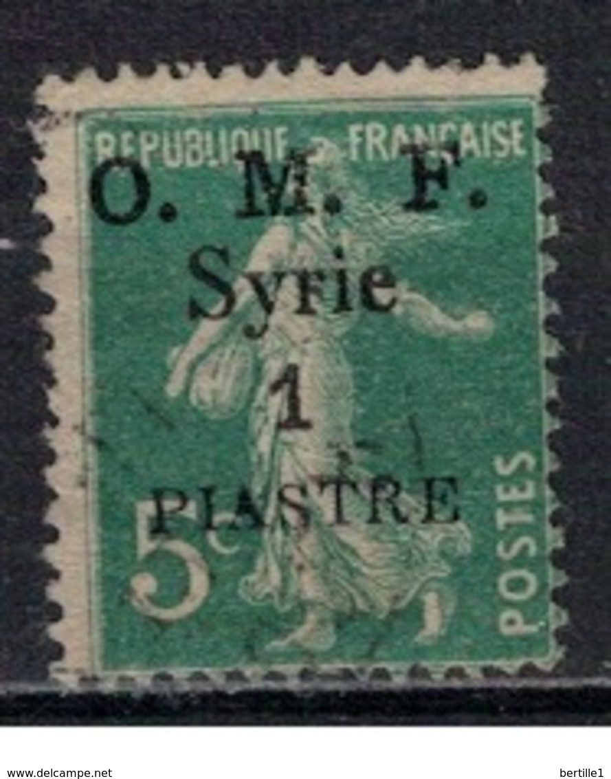 SYRIE              N°     YVERT  34       OBLITERE       ( Ob  5/34 ) - Oblitérés