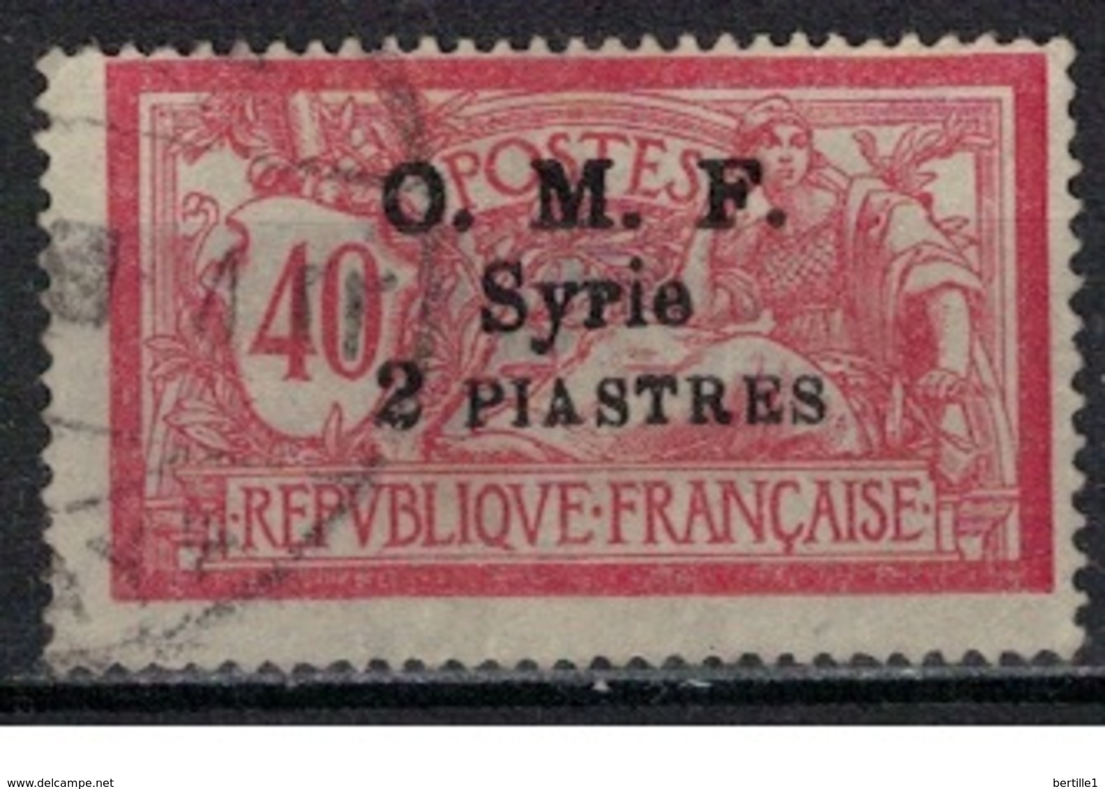 SYRIE              N°     YVERT    68       OBLITERE       ( Ob  5/35 ) - Oblitérés