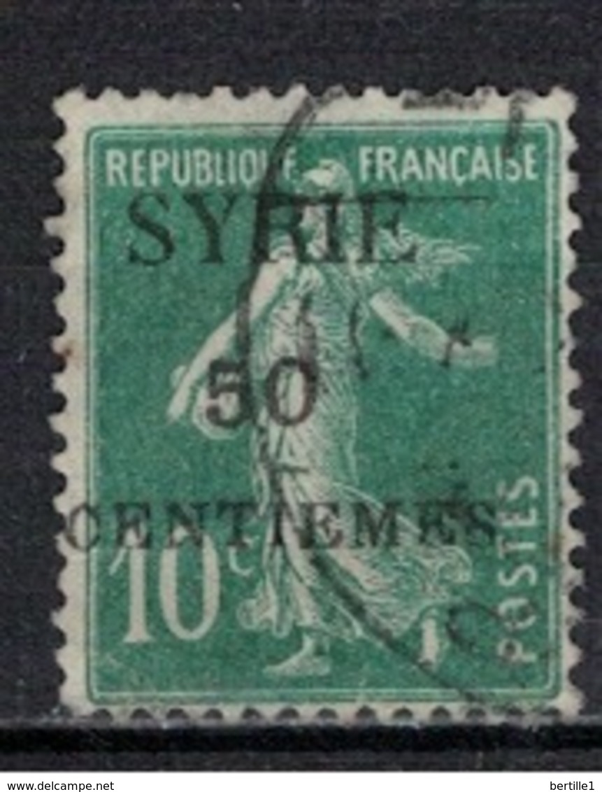 SYRIE              N°     YVERT   107    OBLITERE       ( Ob  5/35 ) - Usados