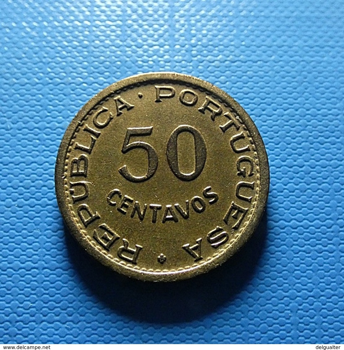 Portuguese Angola 50 Centavos 1954 - Portugal