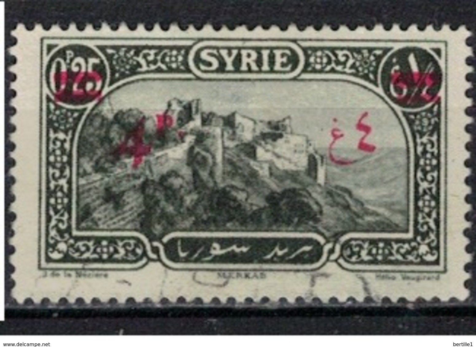 SYRIE              N°     YVERT   190 (2)    OBLITERE       ( Ob  5/35 ) - Used Stamps