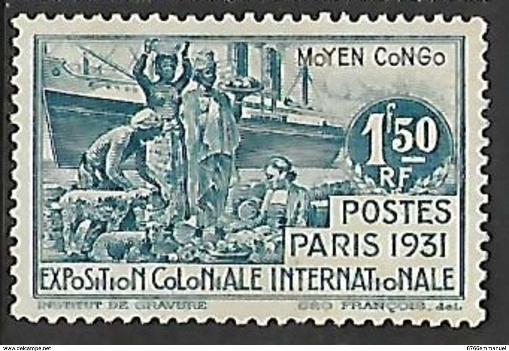 CONGO N°112 NSG - Neufs