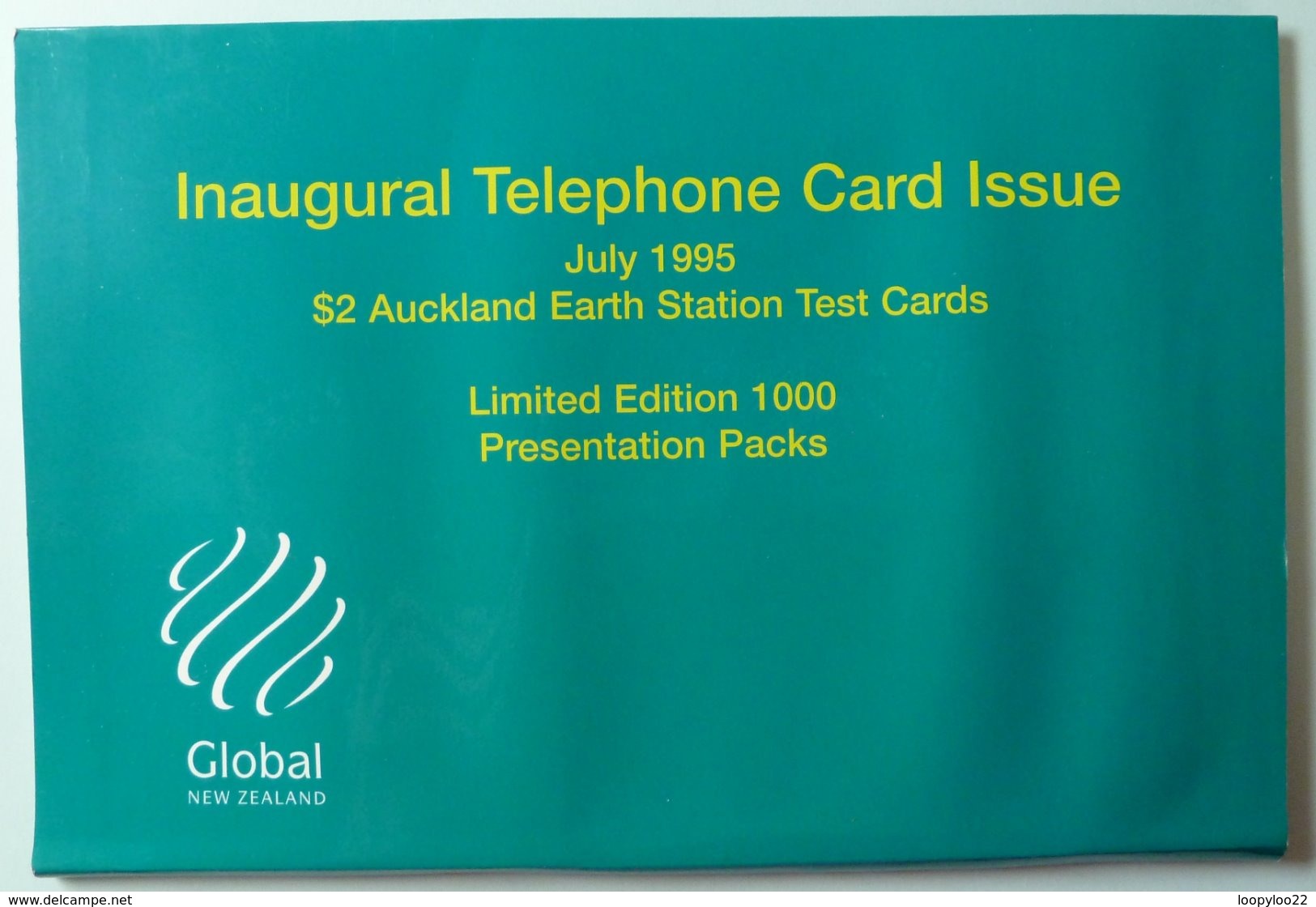 New Zealand - Inaugural Int - $2 Auckland Earth Station Test Cards - 1995 - Set Of 4 - Puzzle - 1000ex - Mint In Folder - New Zealand