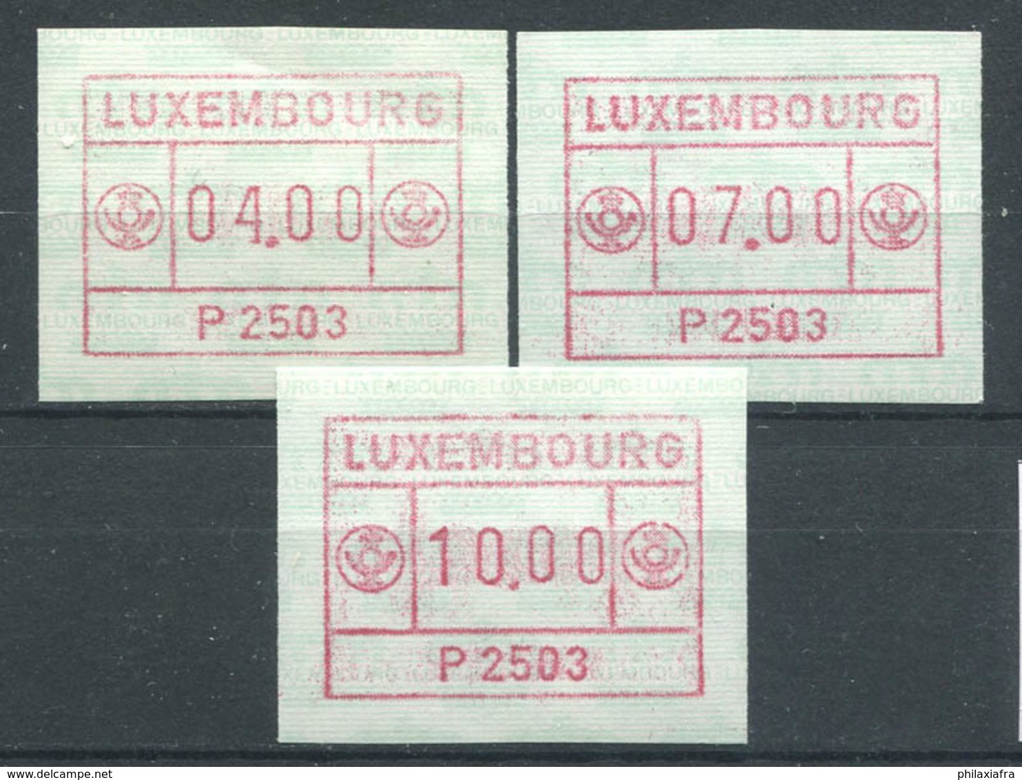 Luxembourg 1983 Mi. 1 Neuf ** 100% ATM Timbre P 2503 - Ongebruikt