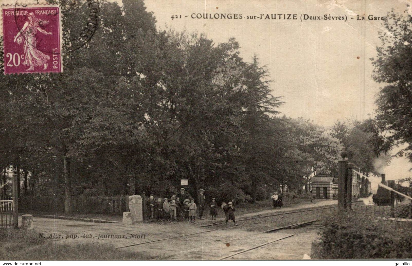 COULONGES SUR L'AUTIZE LA GARE - Coulonges-sur-l'Autize