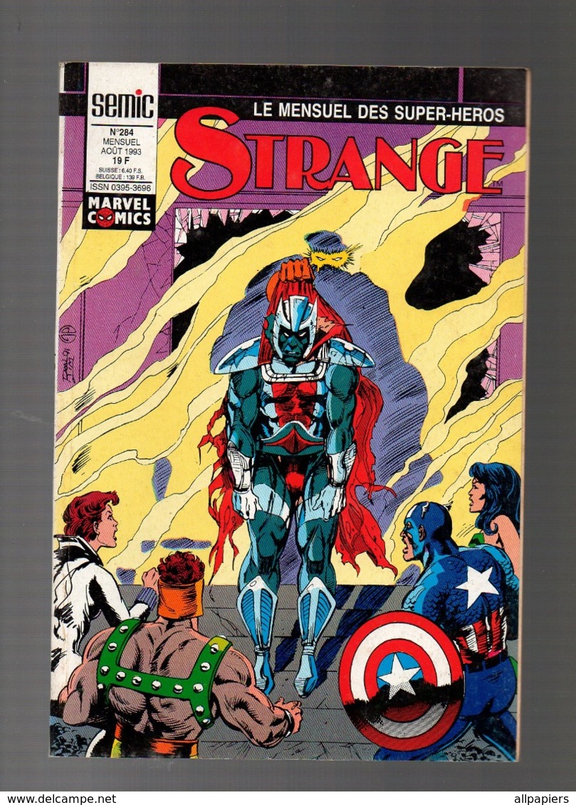 Strange N°284 L'araignée - Iron Man - Namor - Les Vengeurs De 1993 - Strange