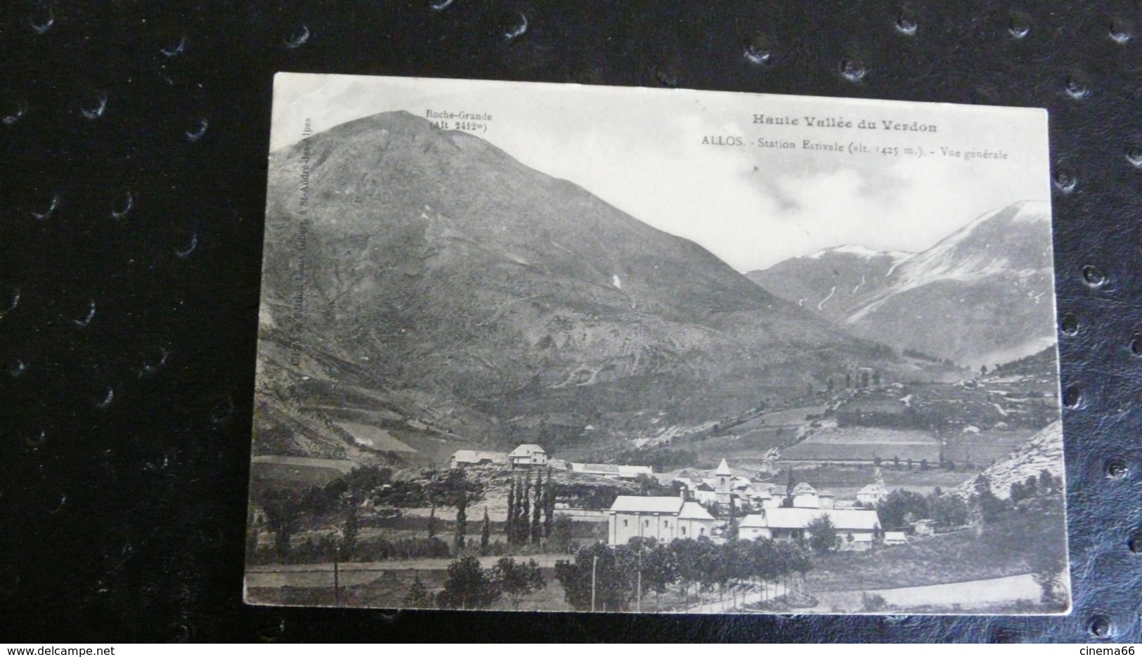 Haute-Vallée Du Verdon : ALLOS - Station Estivale - Vue Générale - Autres & Non Classés