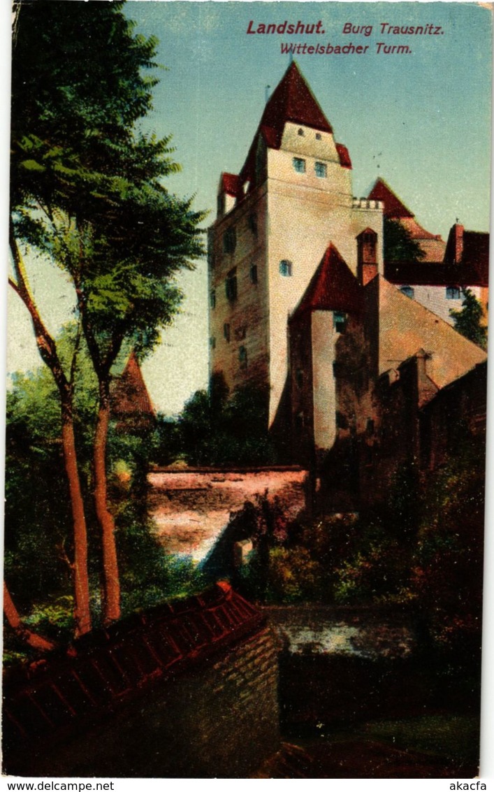 CPA AK Landshut Burg Trausnitz GERMANY (891687) - Landshut