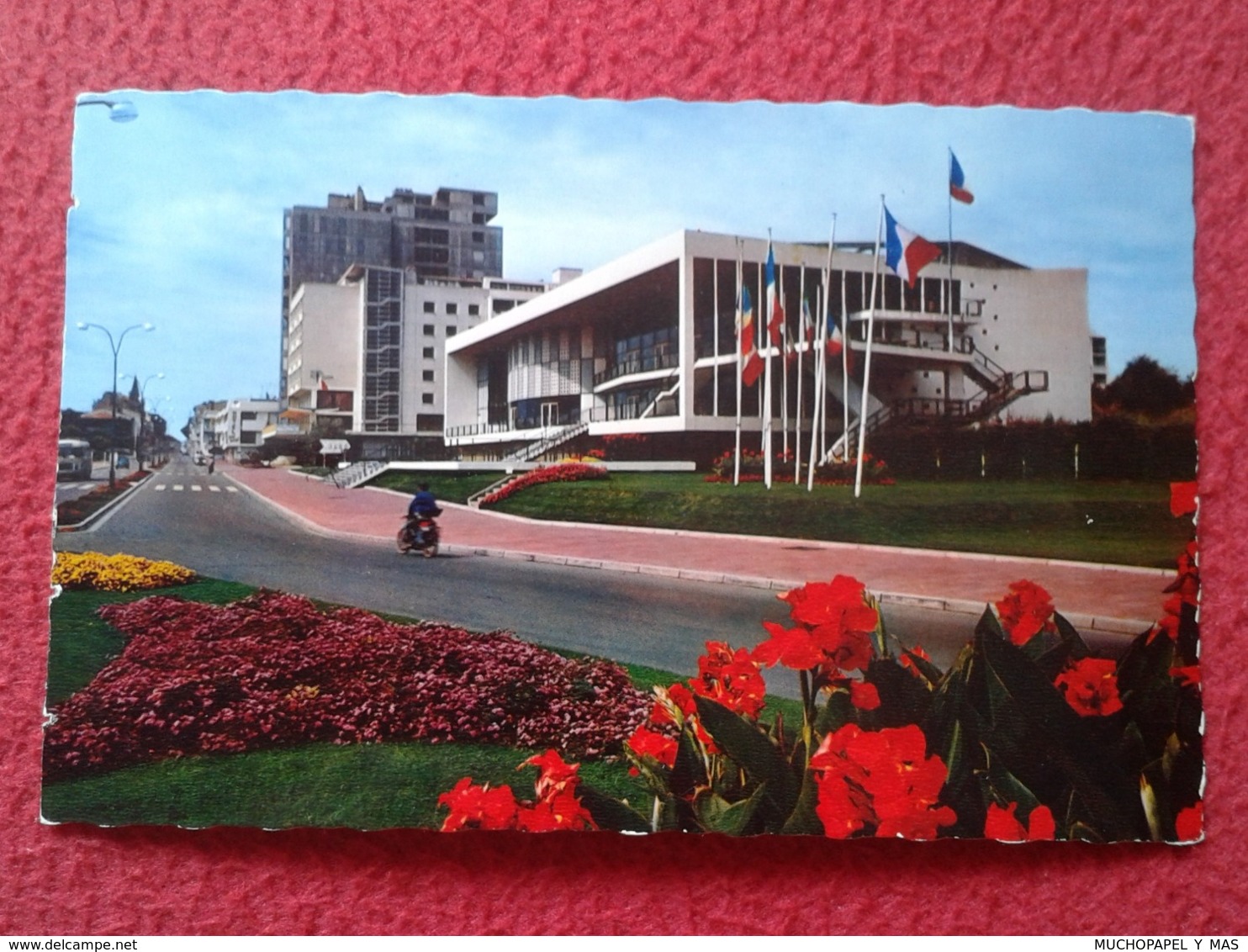 POSTAL POST CARD CARTE POSTALE FRANCIA FRANCE ROYAN AVENUE DE PONTAILLAC LE PALAIS DES CONGRÈS VER FOTOS Y DESCRIPCIÓN - Otros & Sin Clasificación