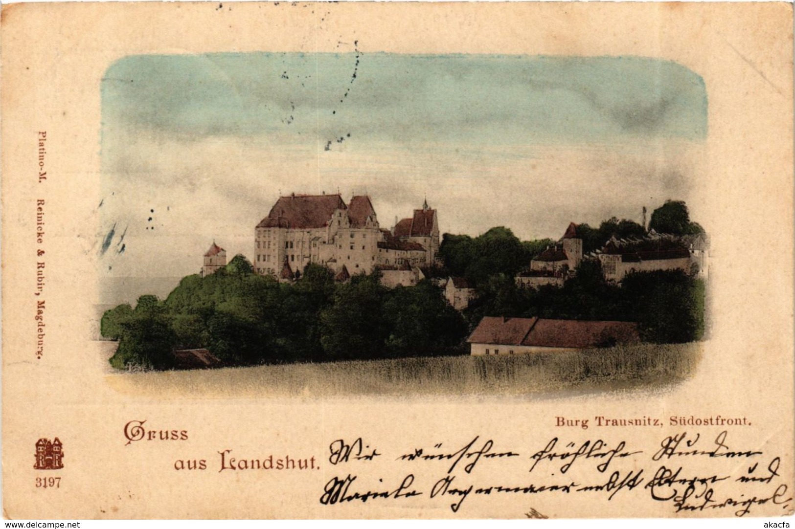 CPA AK Gruss Aus Landshut GERMANY (891759) - Landshut