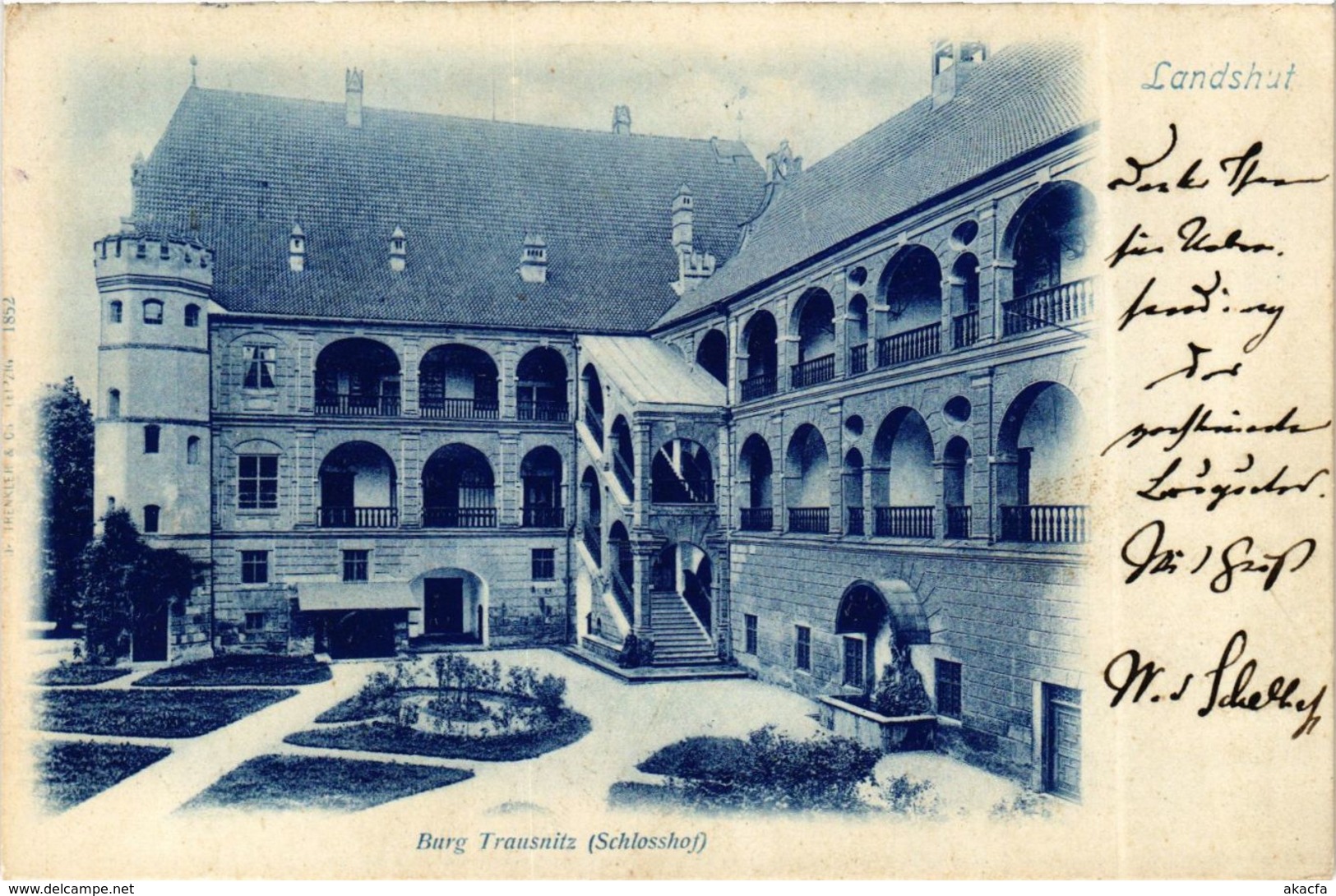 CPA AK Landshut Burg Trausnitz GERMANY (891763) - Landshut