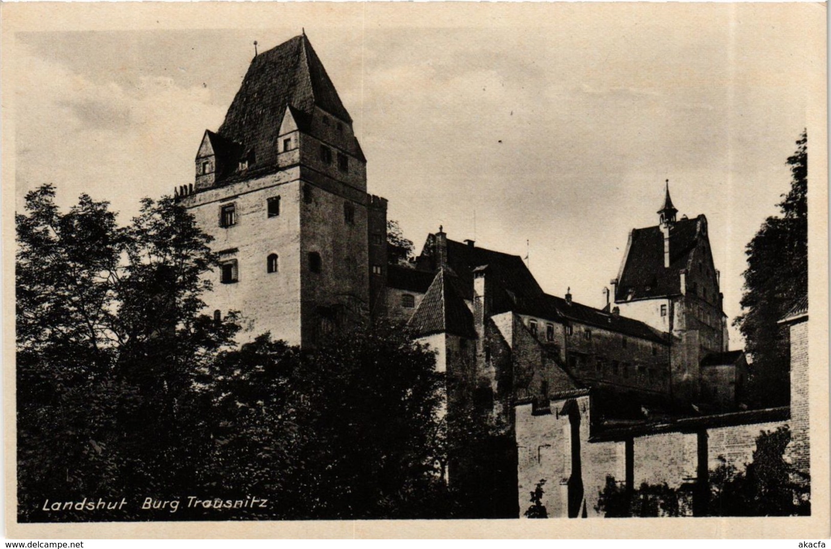 CPA AK Landshut Burg Trausnitz GERMANY (891813) - Landshut