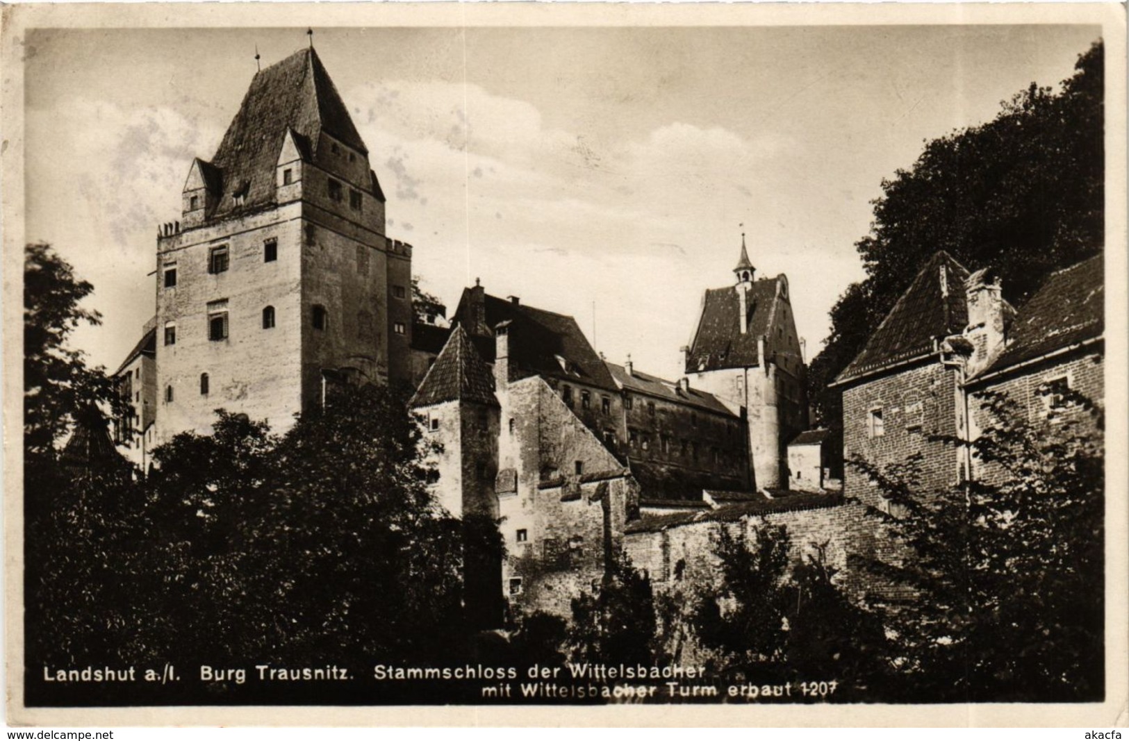 CPA AK Landshut Burg Trausnitz GERMANY (891815) - Landshut