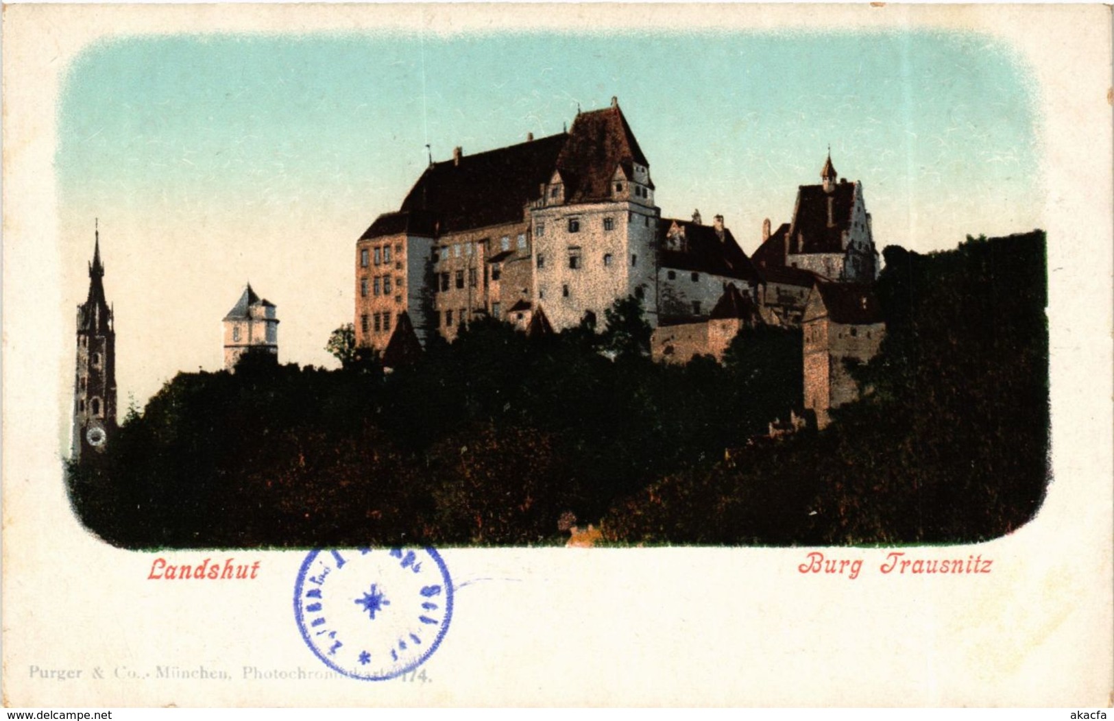 CPA AK Landshut Burg Trausnitz GERMANY (891841) - Landshut