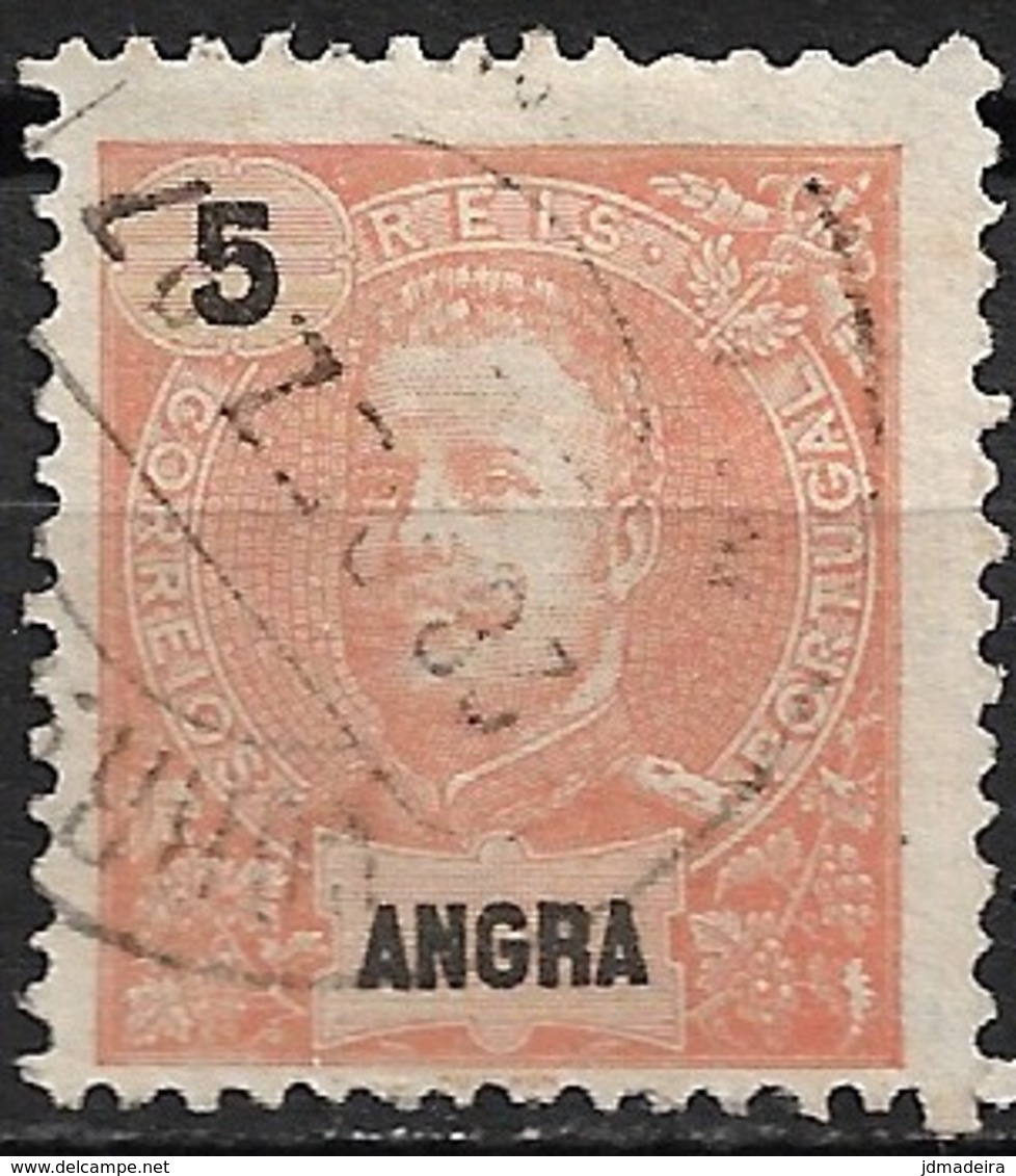 Angra – 1897 King Carlos 5 Réis - Angra