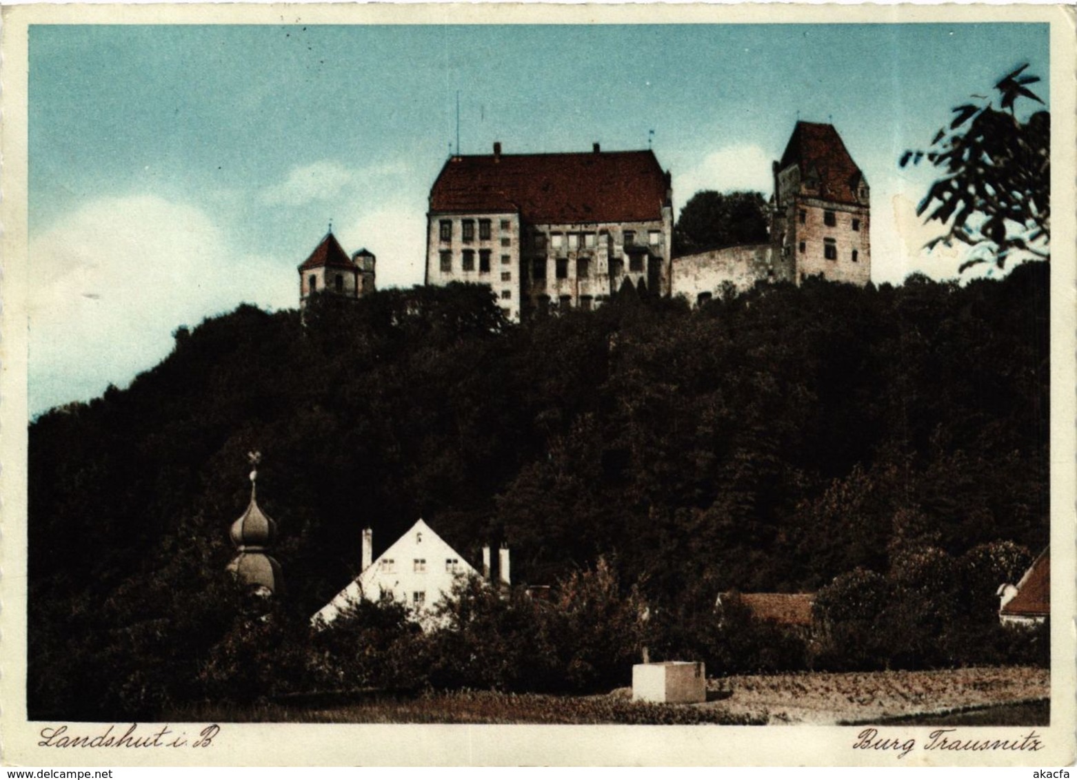 CPA AK Landshut Burg Trausnitz GERMANY (891862) - Landshut
