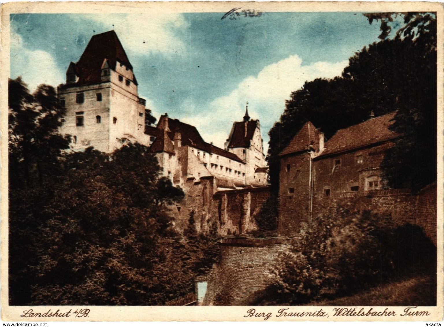 CPA AK Landshut Burg Trausnitz, Wittelsbacher Turm GERMANY (891864) - Landshut