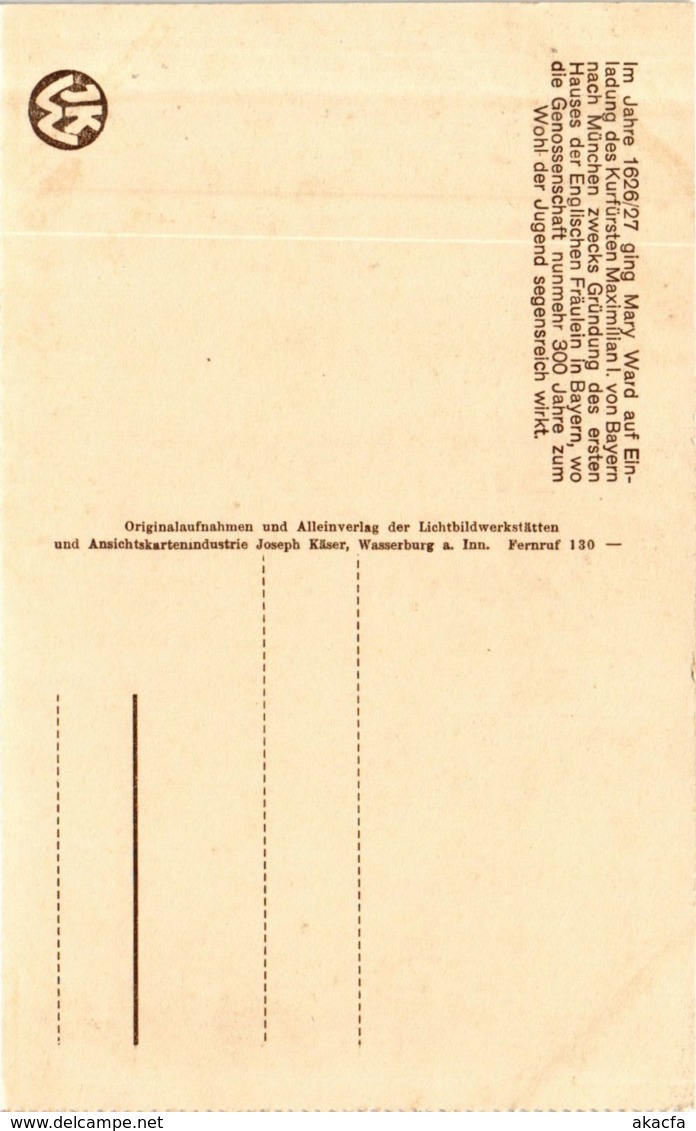 CPA AK Simbach Bildnis Der Gottseligen Stifterin GERMANY (891874) - Simbach