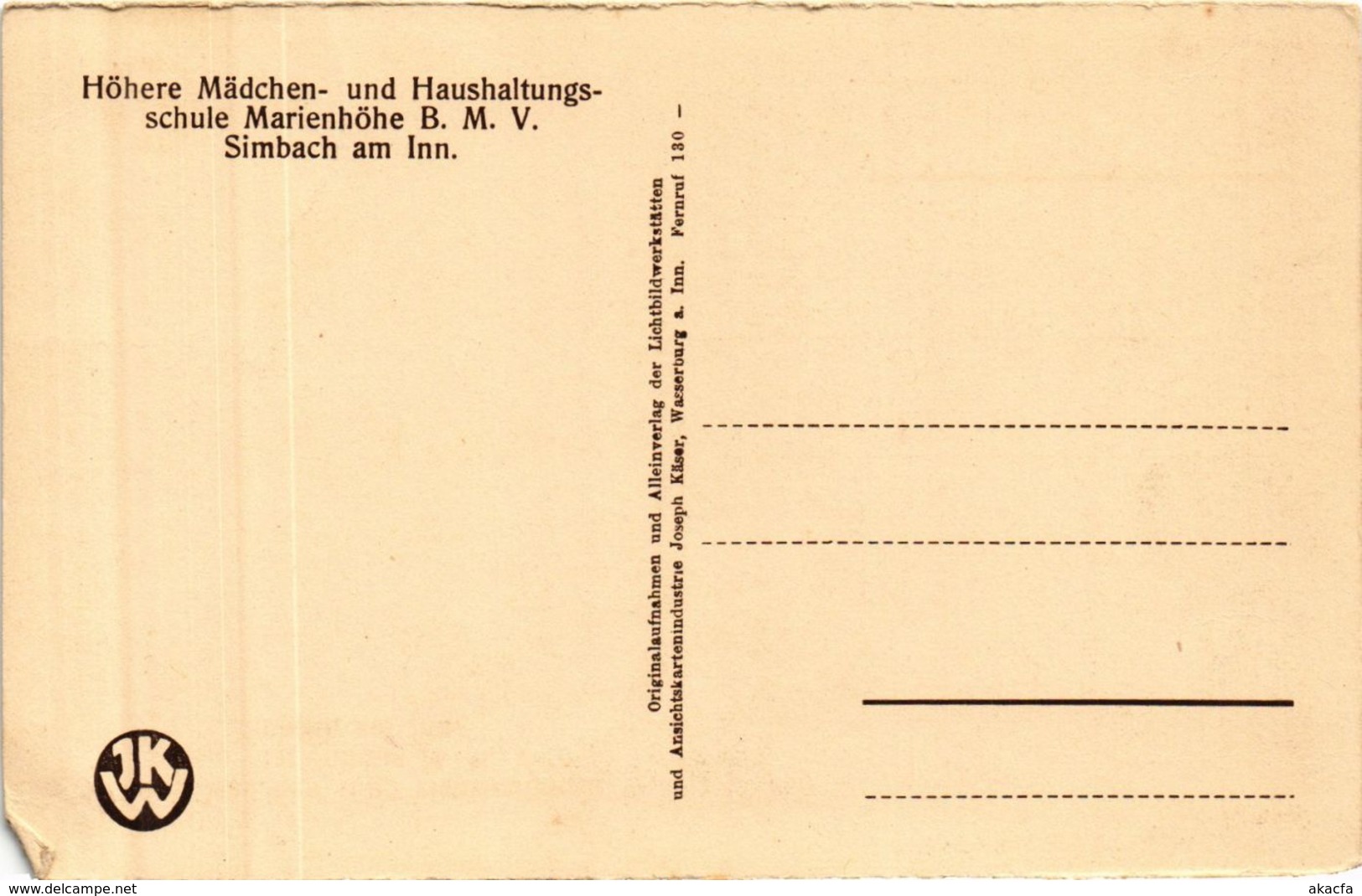 CPA AK Simbach Empfangszimmer GERMANY (891899) - Simbach
