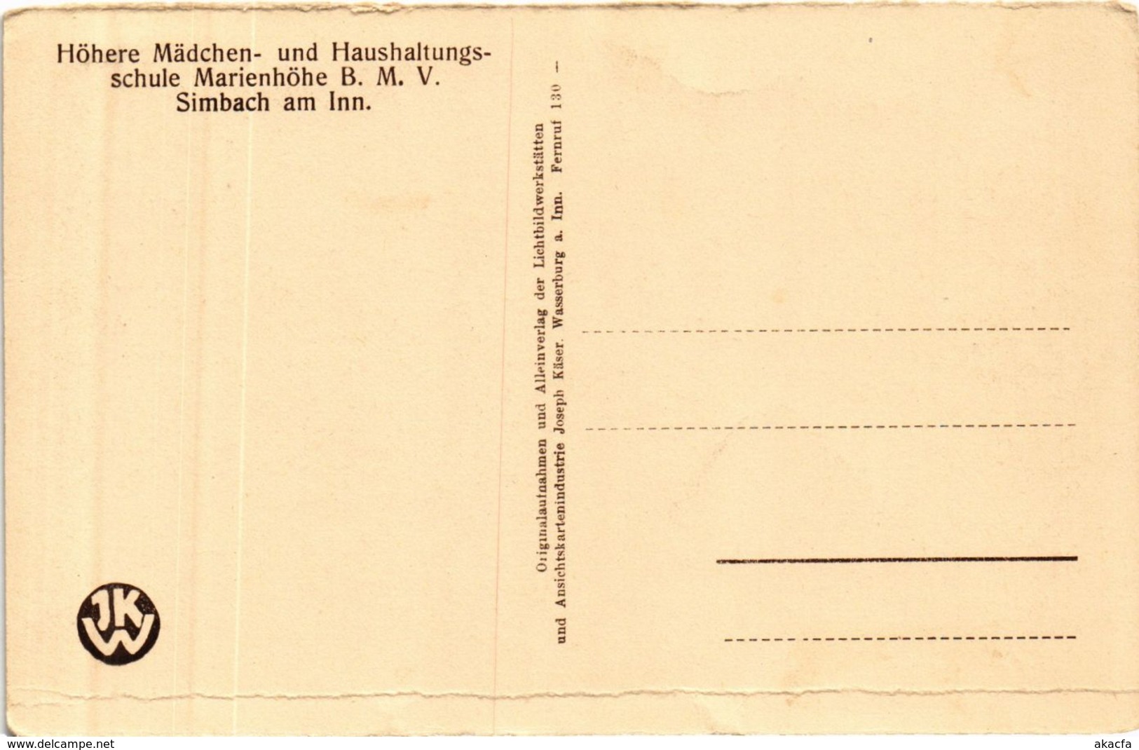 CPA AK Simbach Gemusegarten Mit Engelhaus GERMANY (891901) - Simbach